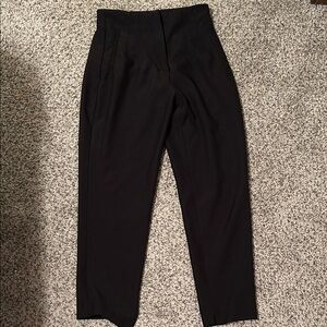 Zara Elegant Black Ankle Pants